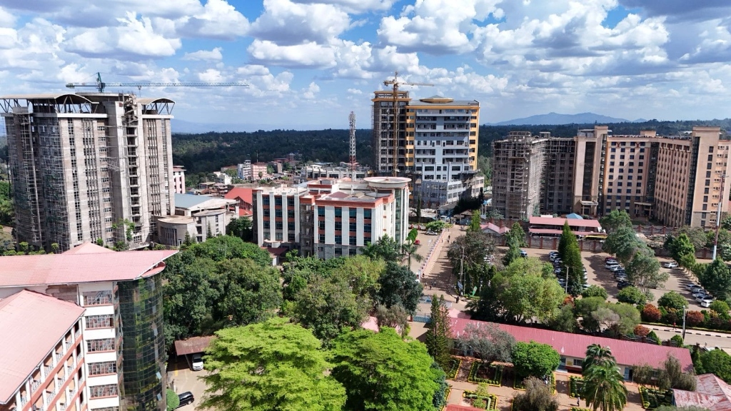 Chuka University Main Campus Ndagani Aerial View